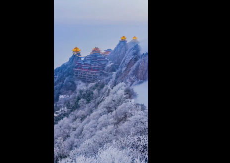 下雪了 为什么要和喜欢的人一起来老君山